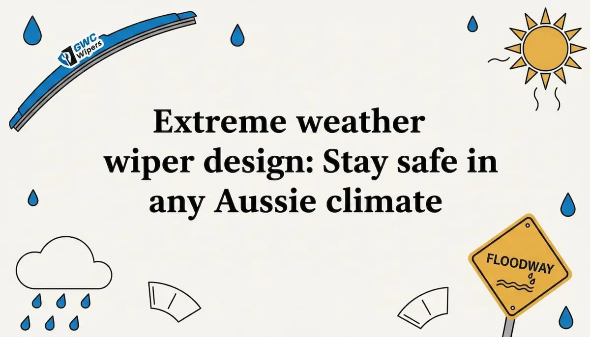 Extreme weather wiper design: Stay safe in any Aussie climate