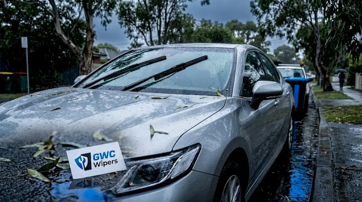 Hybrid wiper blades in heavy Australian rain