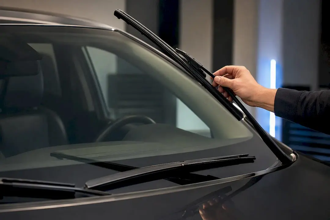 Illustration of safe wiper arm installation