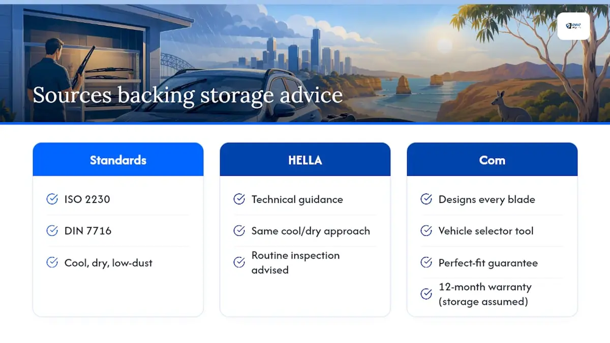 Where this storage advice comes from — overview diagram