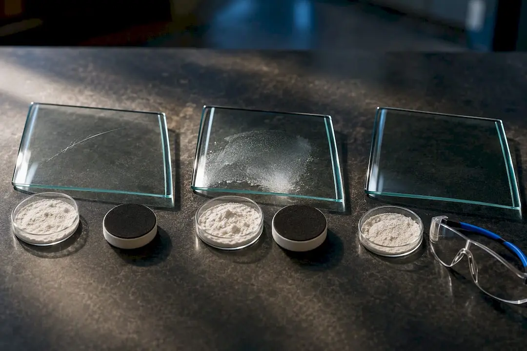 Cerium oxide polishing process for glass