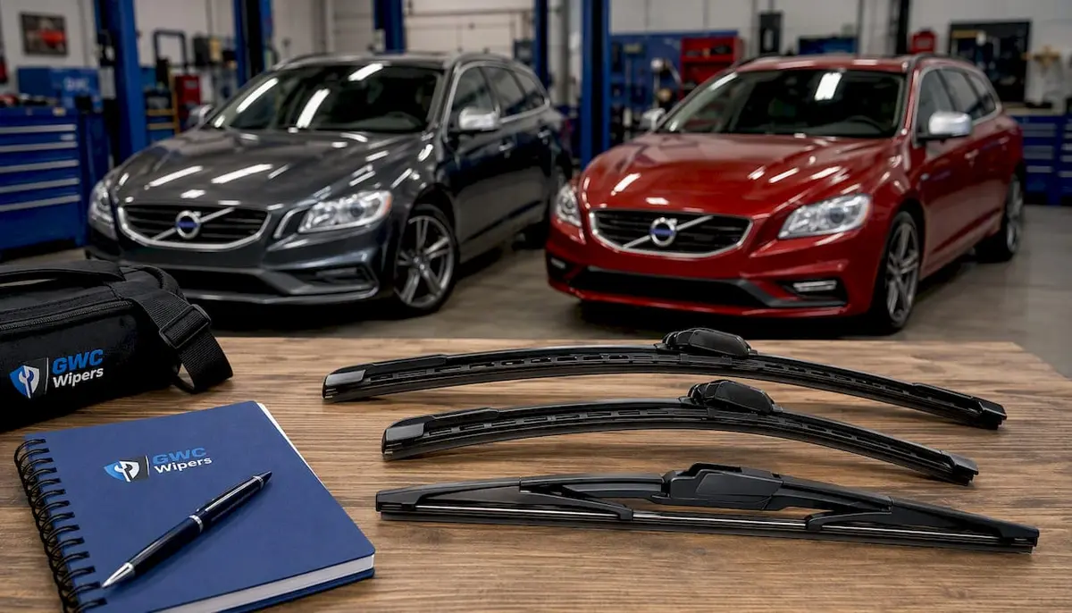 Volvo V60 2016-2018 (Mark 2 Facelift) Complete Wiper Blade Set