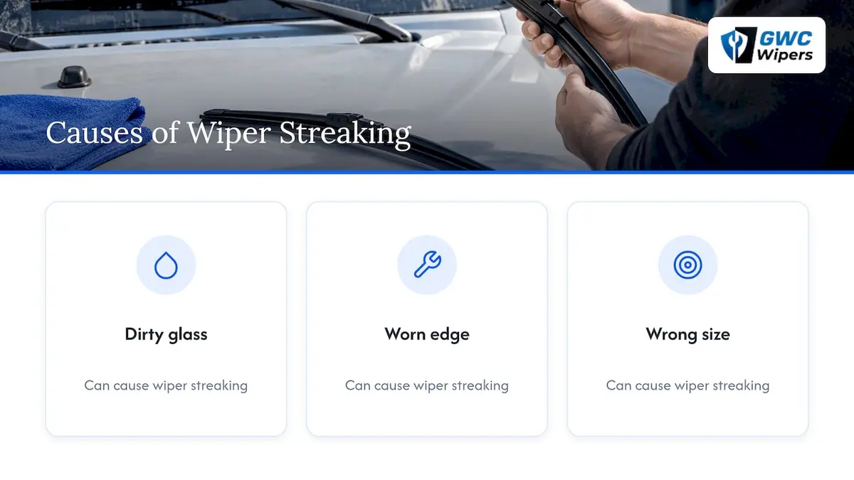 Three common causes of wiper streaking